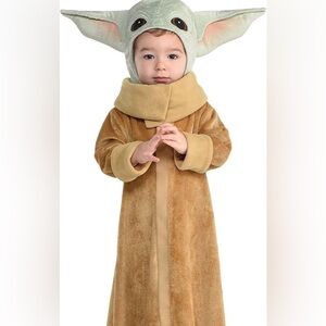 NEW Disney Child Baby Yoda Halloween Costume Star Wars and The Mandalorian